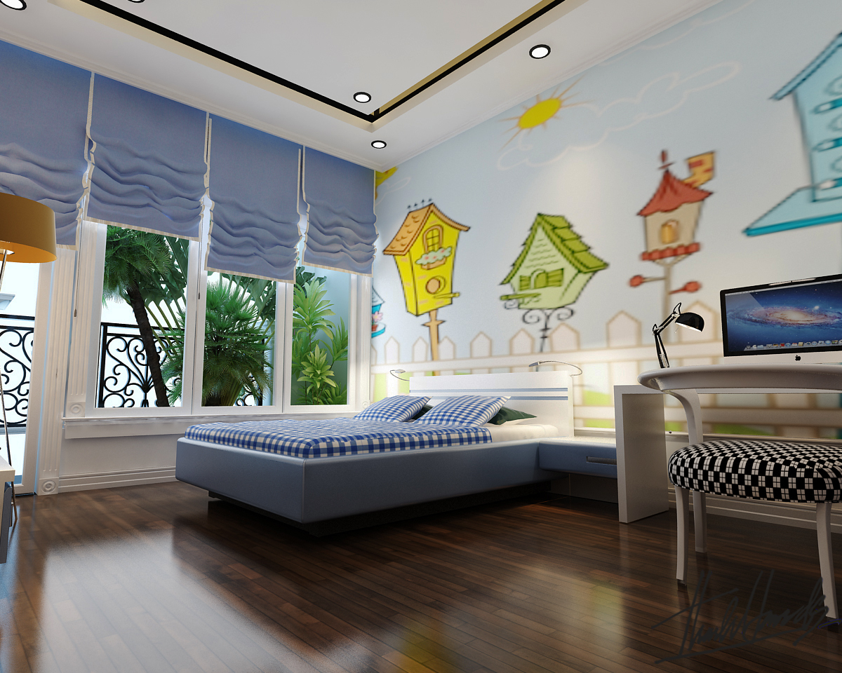 thiết kế nội thất Biệt Thự tại Hà Nội Biệt thự - Việt Hưng  29 1568273829