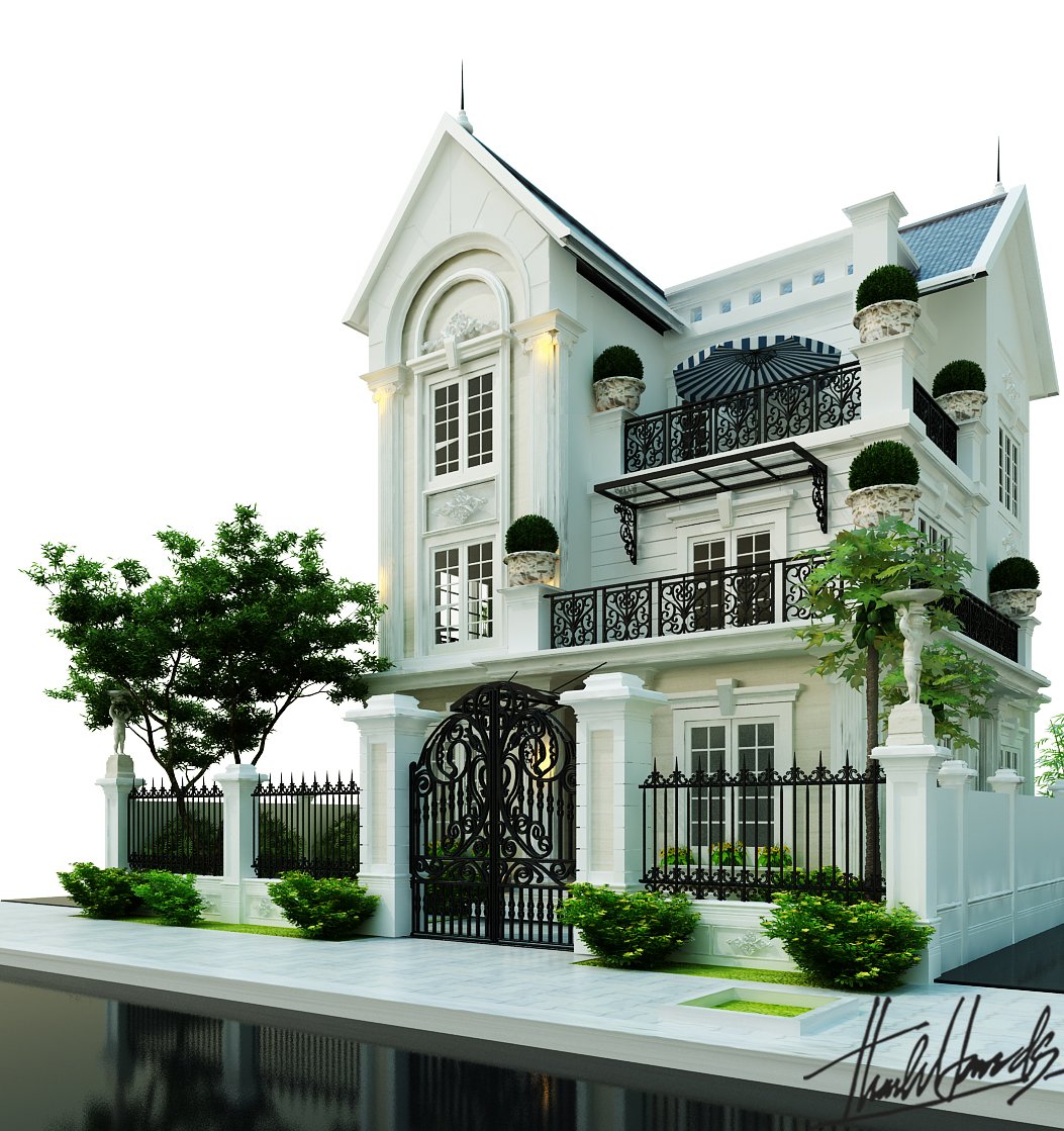 thiết kế nội thất Biệt Thự tại Hà Nội Biệt thự - Việt Hưng  3 1568273816