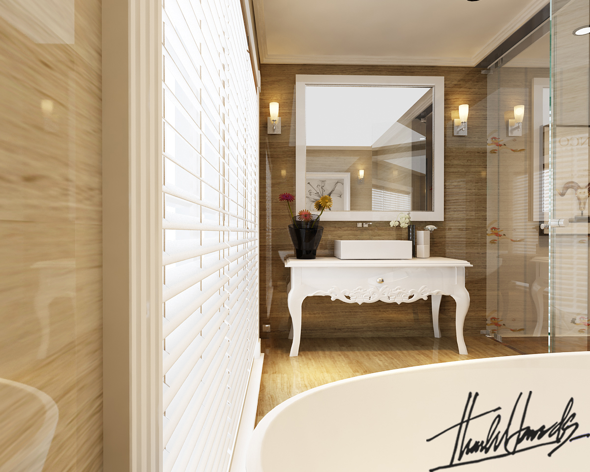 thiết kế nội thất Biệt Thự tại Hà Nội Biệt thự - Việt Hưng  32 1568273829