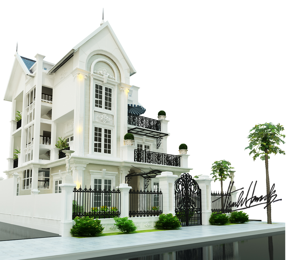 thiết kế nội thất Biệt Thự tại Hà Nội Biệt thự - Việt Hưng  4 1568273816