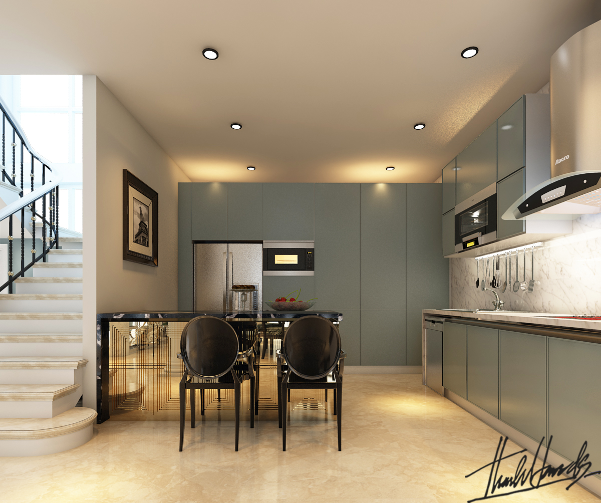 thiết kế nội thất Biệt Thự tại Hà Nội Biệt thự - Việt Hưng  7 1568273818