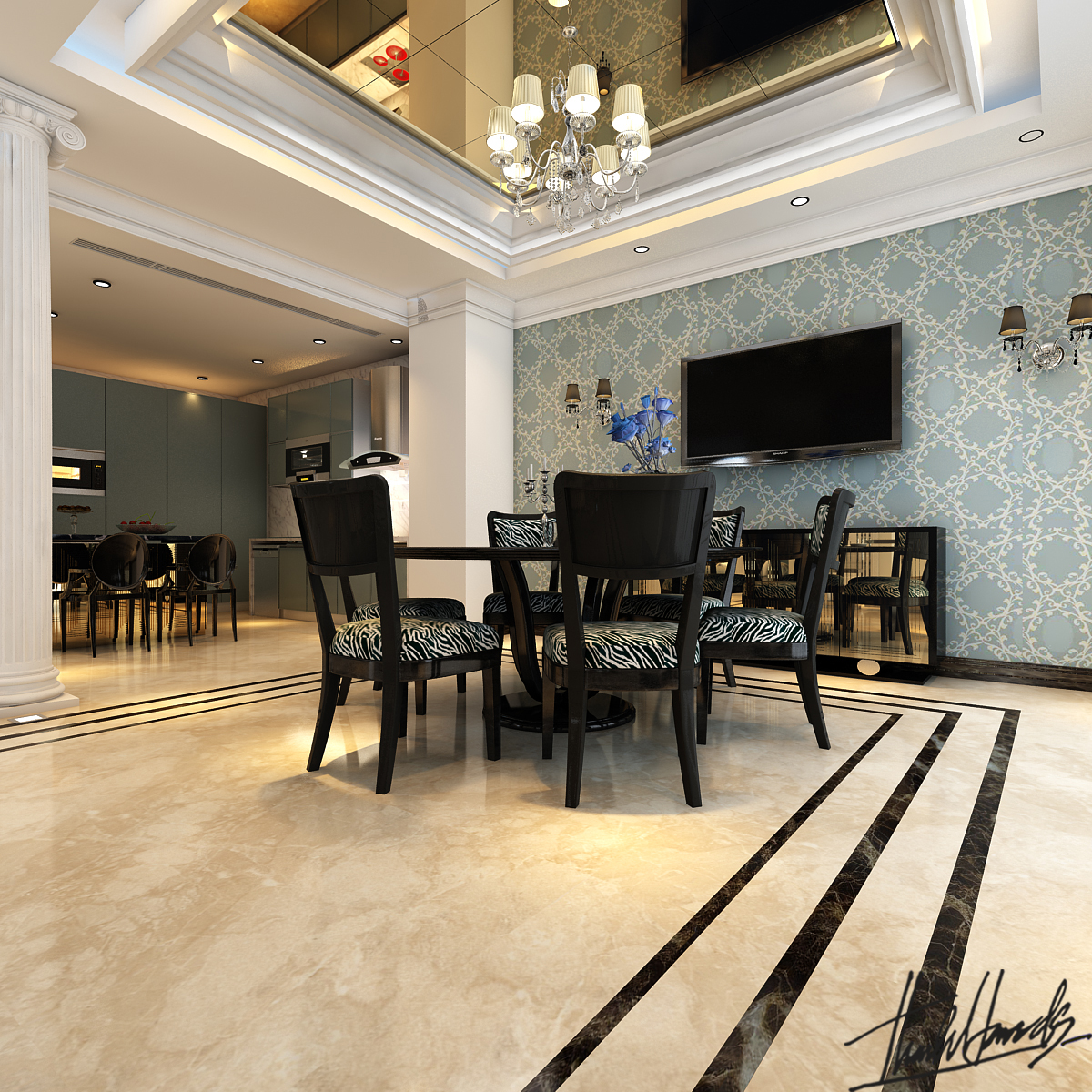 thiết kế nội thất Biệt Thự tại Hà Nội Biệt thự - Việt Hưng  8 1568273831