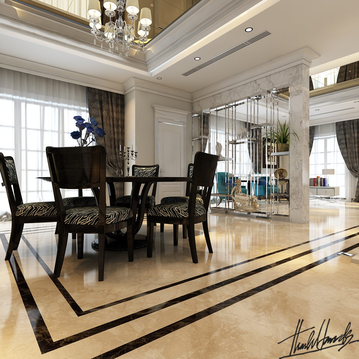 thiết kế nội thất Biệt Thự tại Hà Nội Biệt thự - Việt Hưng  9 1568273819