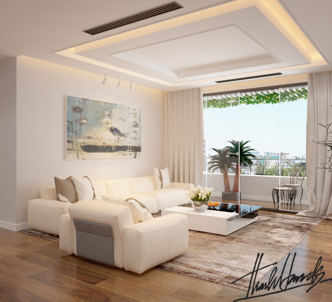 thiết kế nội thất chung cư tại Hà Nội Chung Cư Diamond Flower 3 1568274024