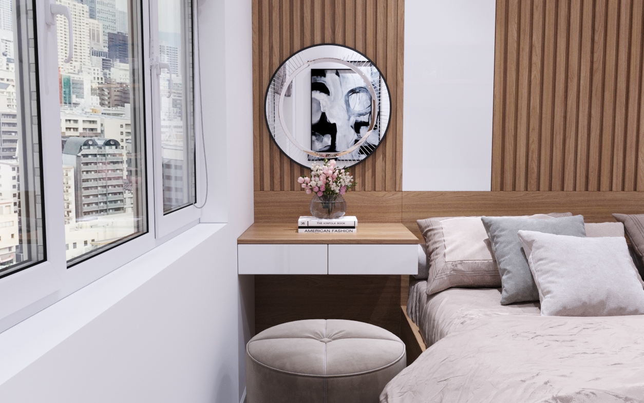 thiết kế nội thất chung cư tại Hà Nội bedroom 2 1568336134