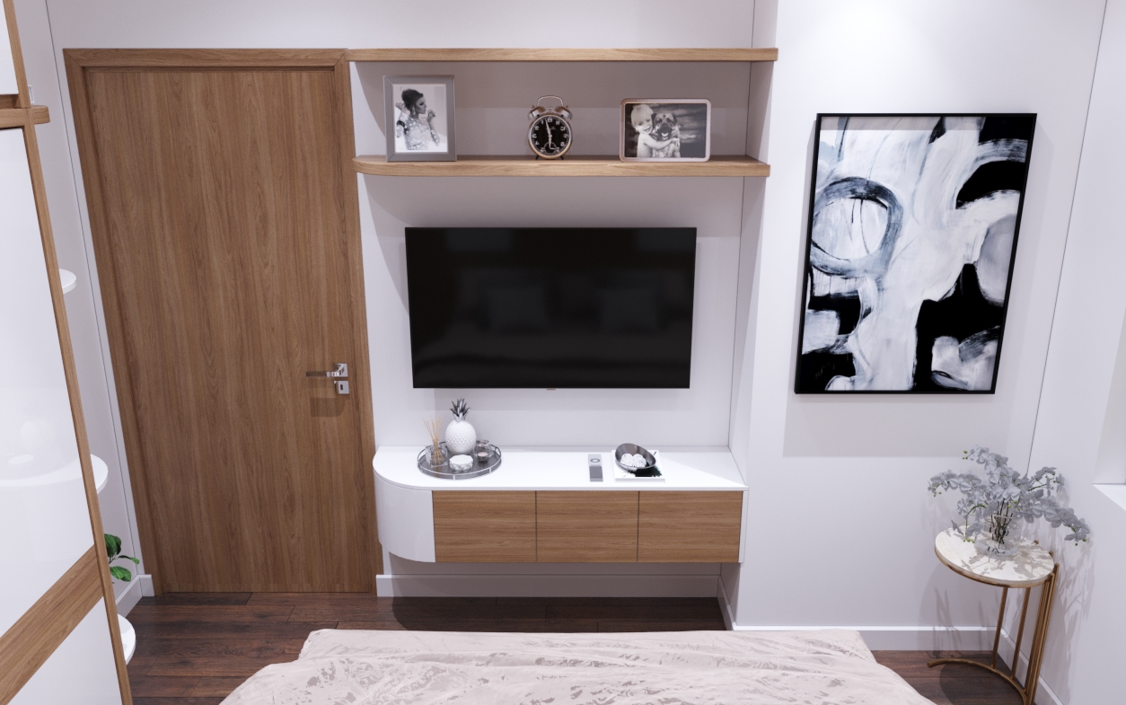 thiết kế nội thất chung cư tại Hà Nội bedroom 3 1568336134