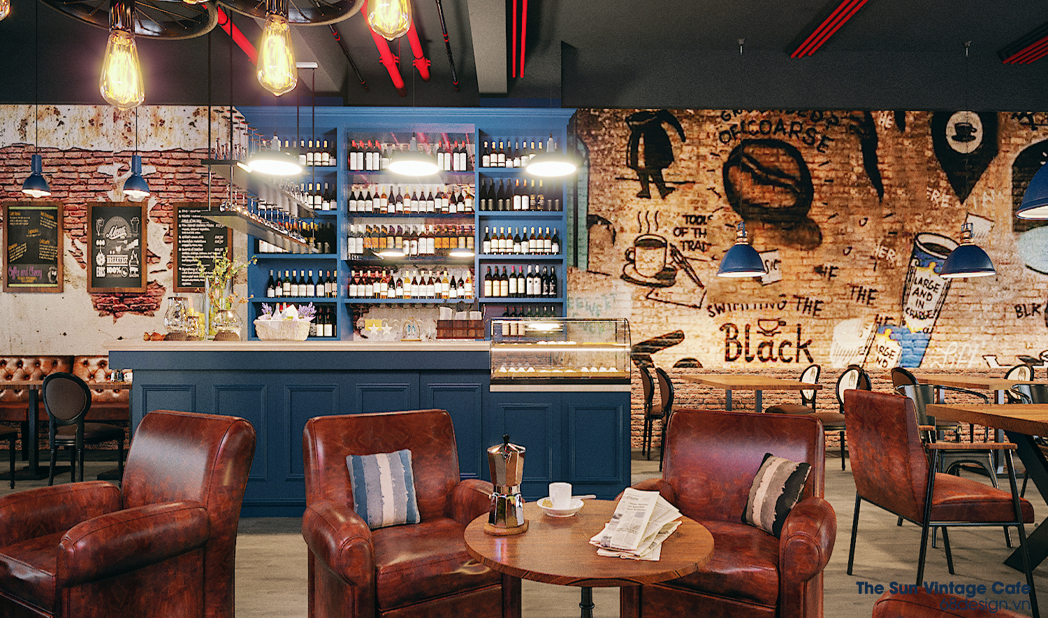 thiết kế nội thất Cafe tại Kiên Giang The sun Vintage Coffee Phú Quốc 0 1568551653