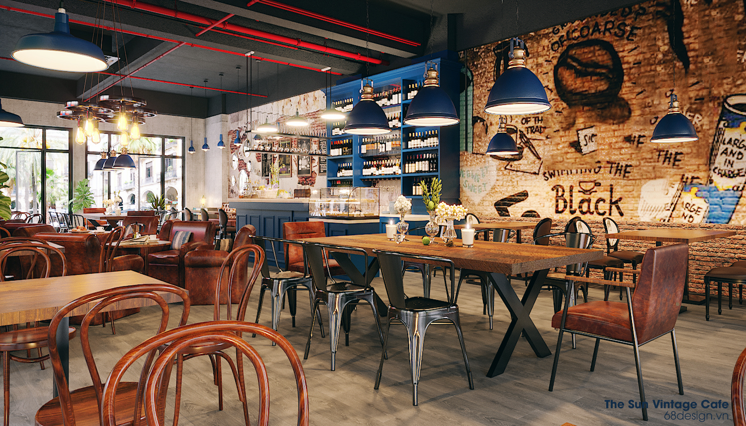 thiết kế nội thất Cafe tại Kiên Giang The sun Vintage Coffee Phú Quốc 2 1568551653