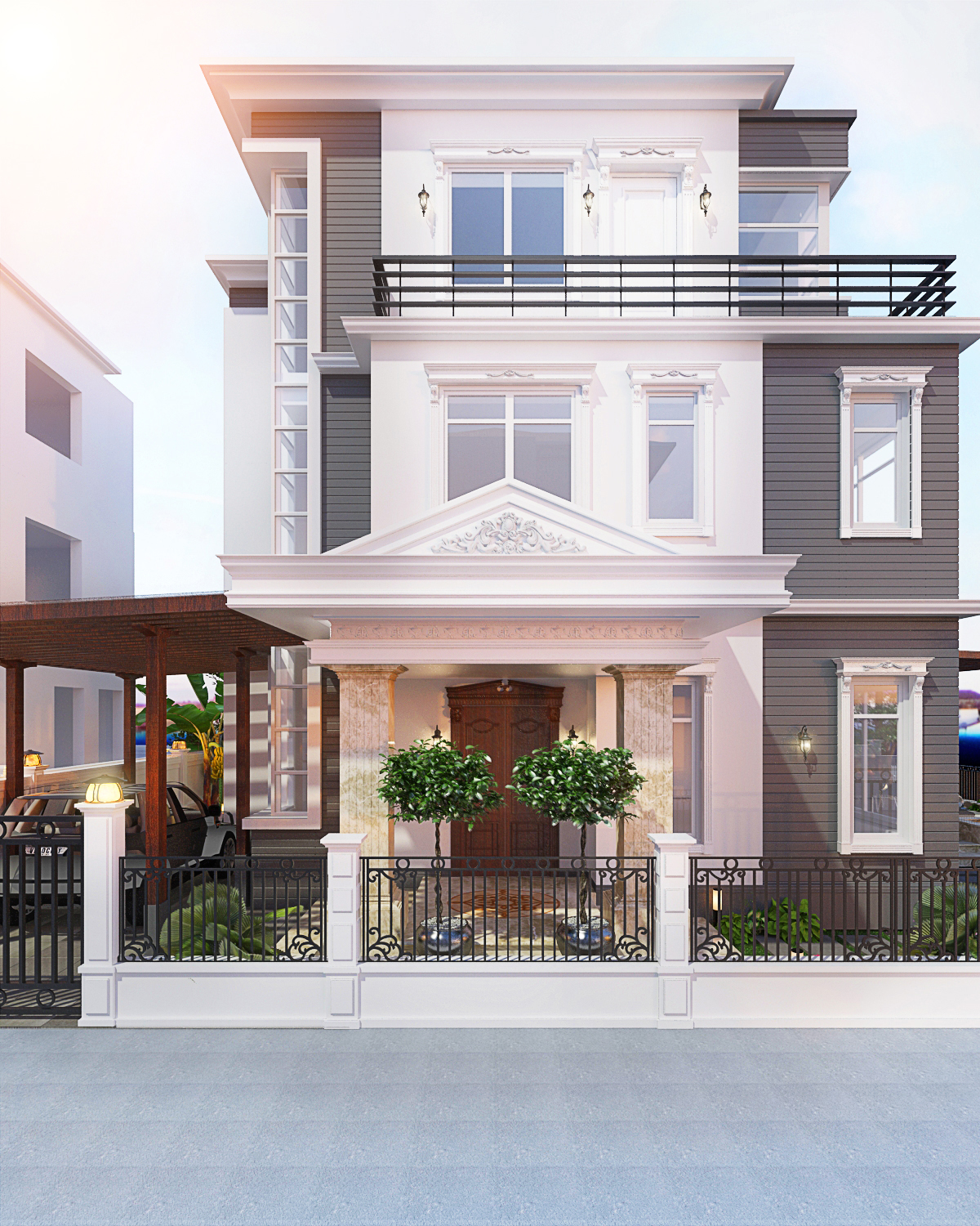 thiết kế nội thất Biệt Thự tại Hà Nội BIỆT THỰ  AN KHÁNH  0 1569299146