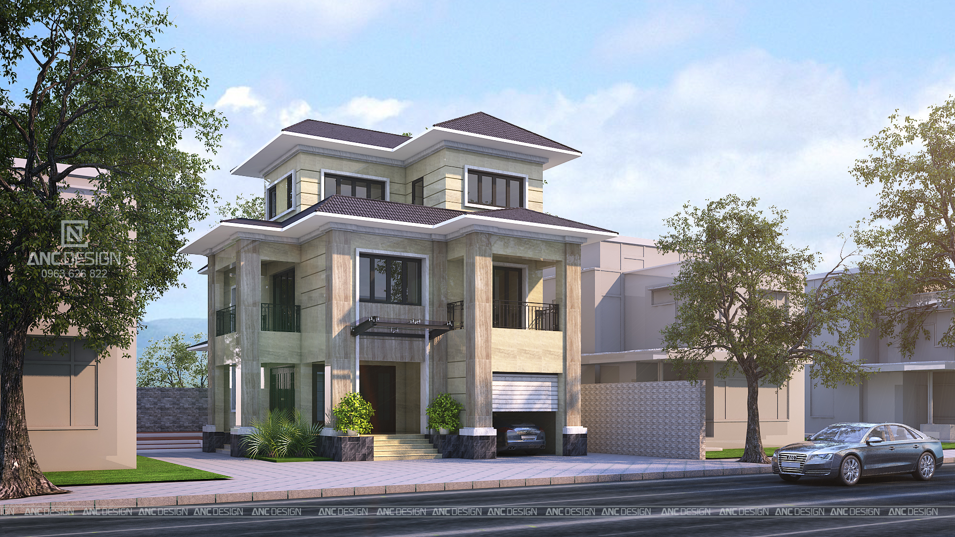 Thiết kế Biệt Thự tại Quảng Ninh Biệt thự ven biển 1573434579 2