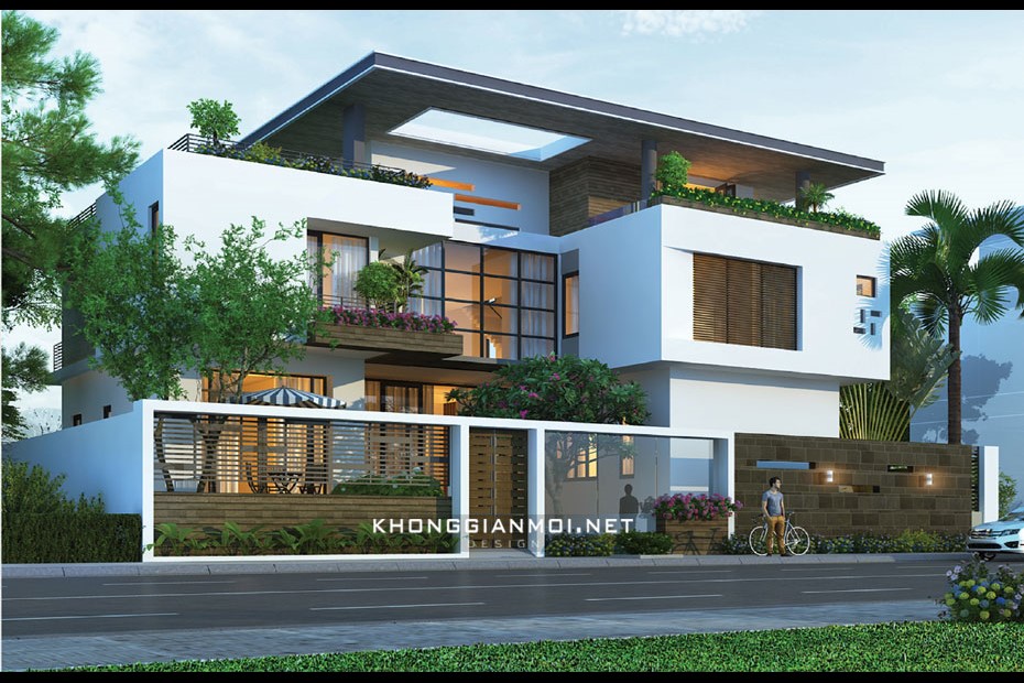 Thiết kế Biệt Thự tại Nghệ An BIỆT THỰ HIỆN ĐẠI - TP VINH 1573545441 1