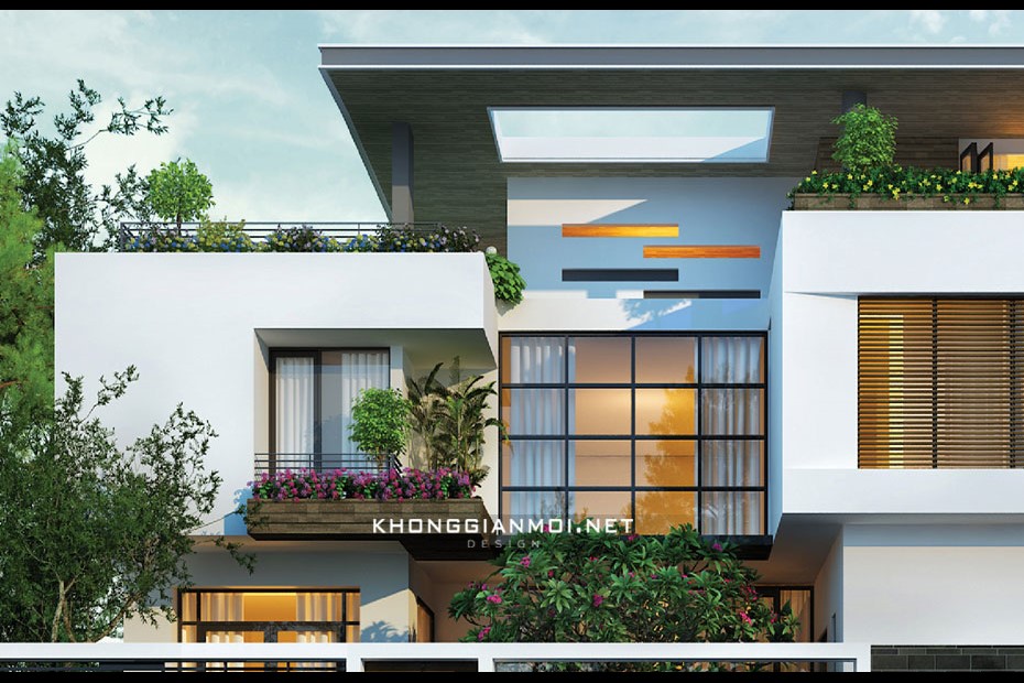 Thiết kế Biệt Thự tại Nghệ An BIỆT THỰ HIỆN ĐẠI - TP VINH 1573545441 4