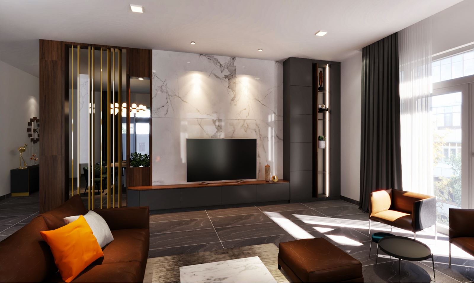 Thiết kế Biệt Thự tại Bến Tre KHÔNG GIAN MỚI - THIẾT KẾ BIỆT THỰ BẾN TRE 1573555419 3