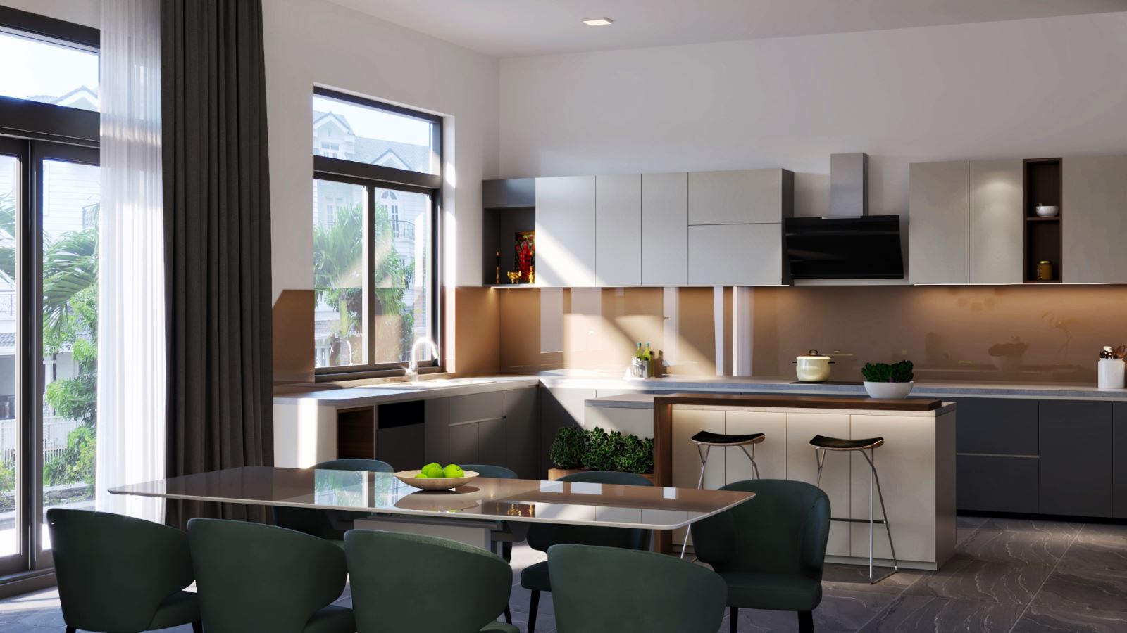 Thiết kế Biệt Thự tại Bến Tre KHÔNG GIAN MỚI - THIẾT KẾ BIỆT THỰ BẾN TRE 1573555419 4