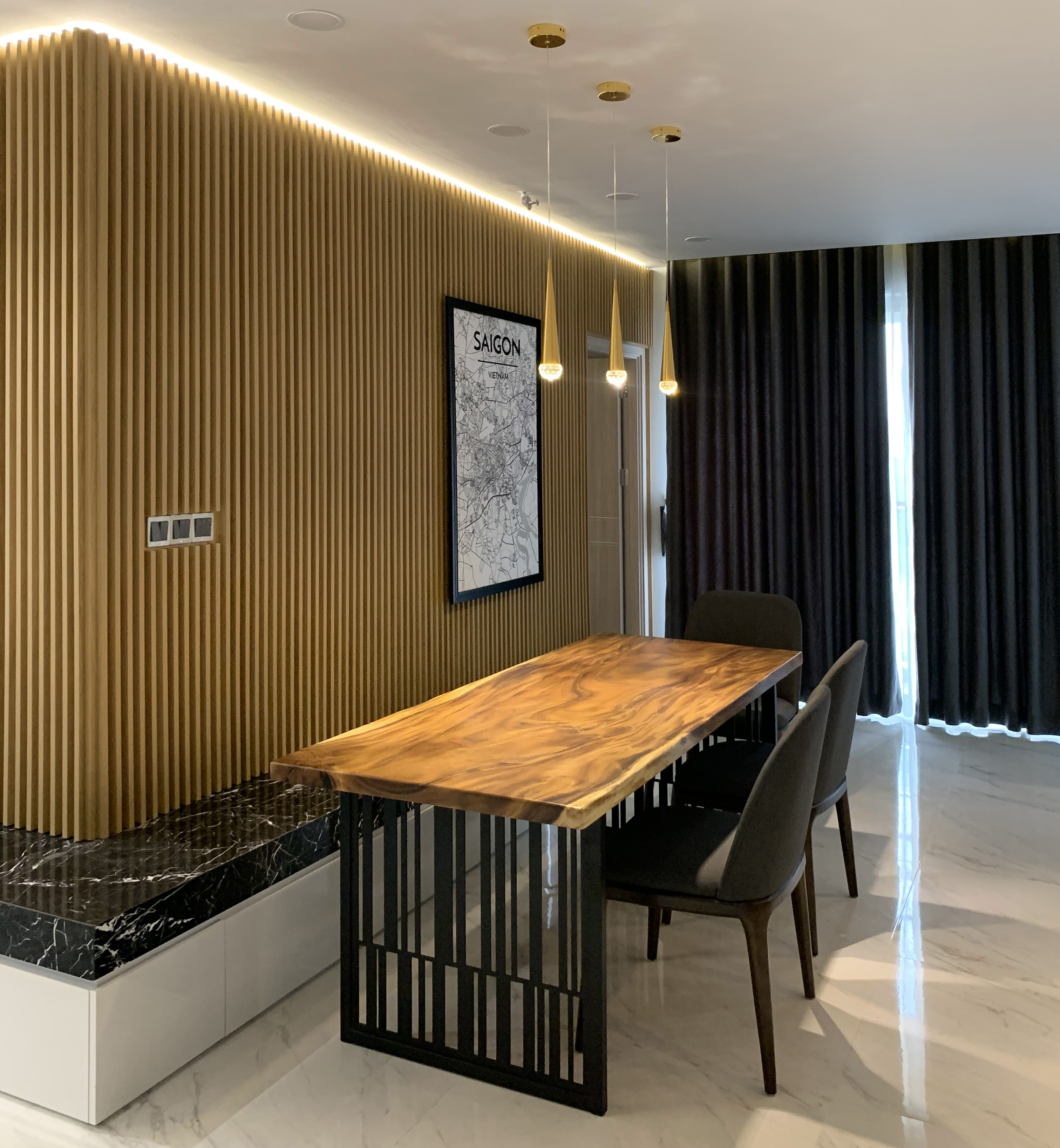 Thiết kế nội thất Chung Cư tại Hồ Chí Minh Midtown L 1573608784 4