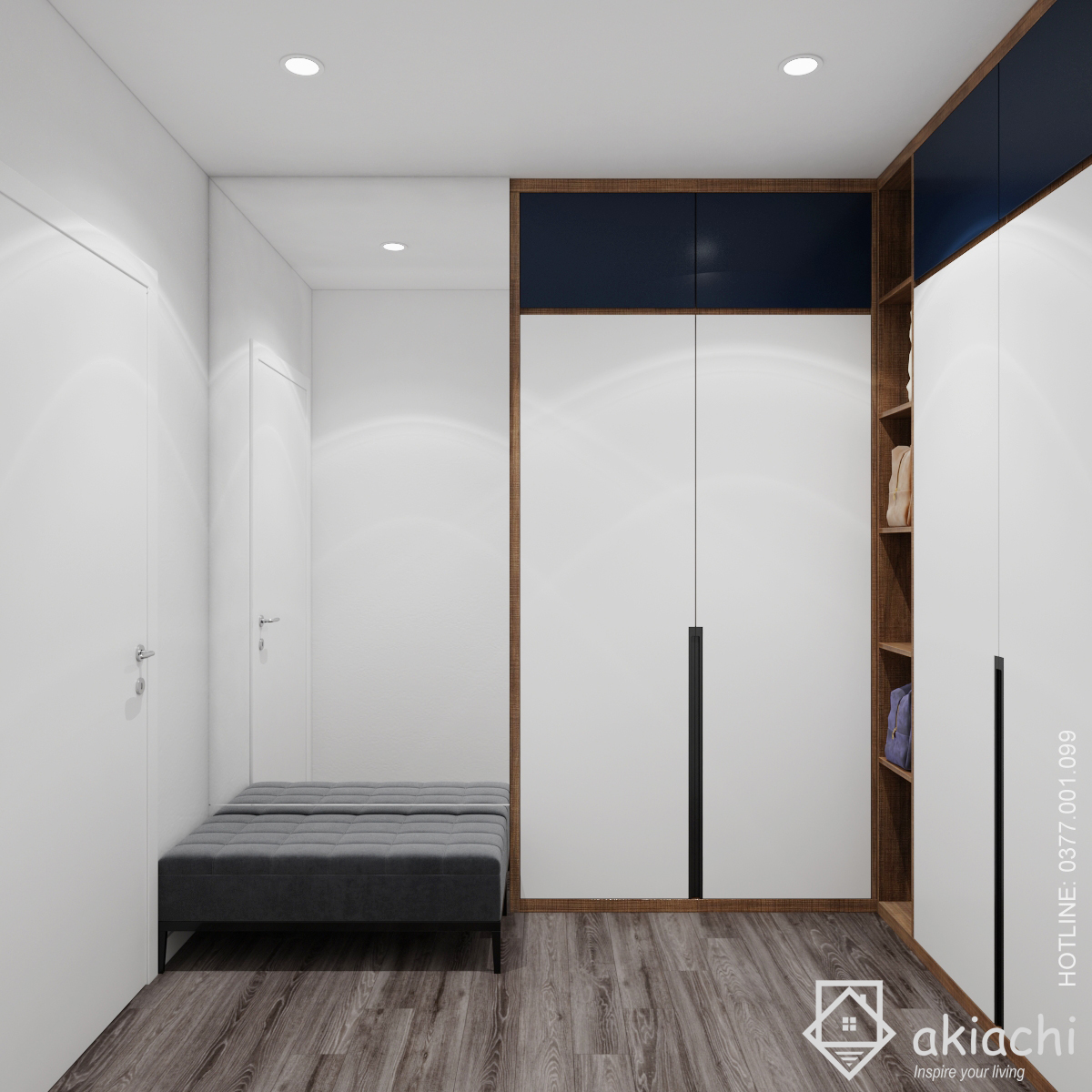 Thiết kế nội thất Chung Cư tại Khánh Hòa Blue House 1573643890 1