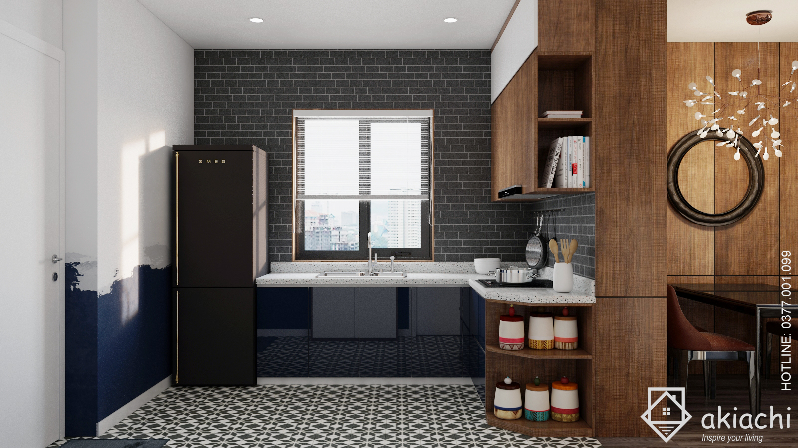 Thiết kế nội thất Chung Cư tại Khánh Hòa Blue House 1573643891 8