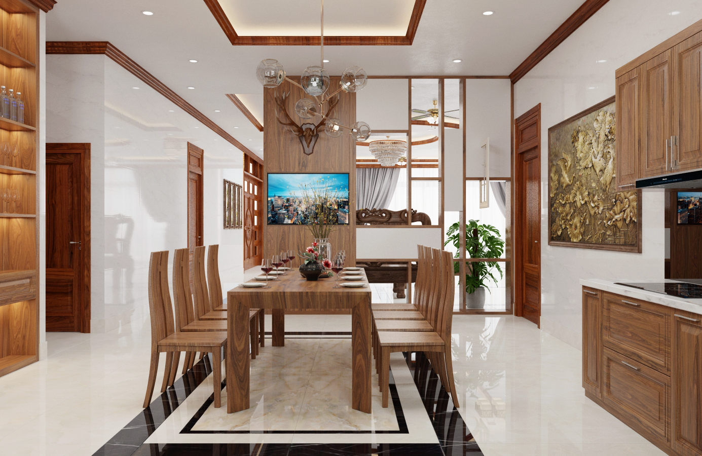 Thiết kế nội thất Biệt Thự tại Nam Định Living House 1573645676 2