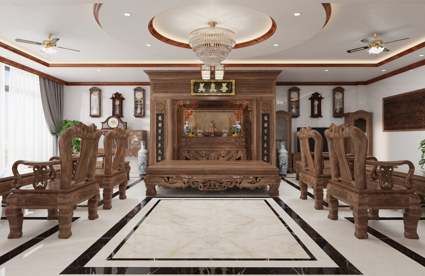 Thiết kế nội thất Biệt Thự tại Nam Định Living House 1573645678 12