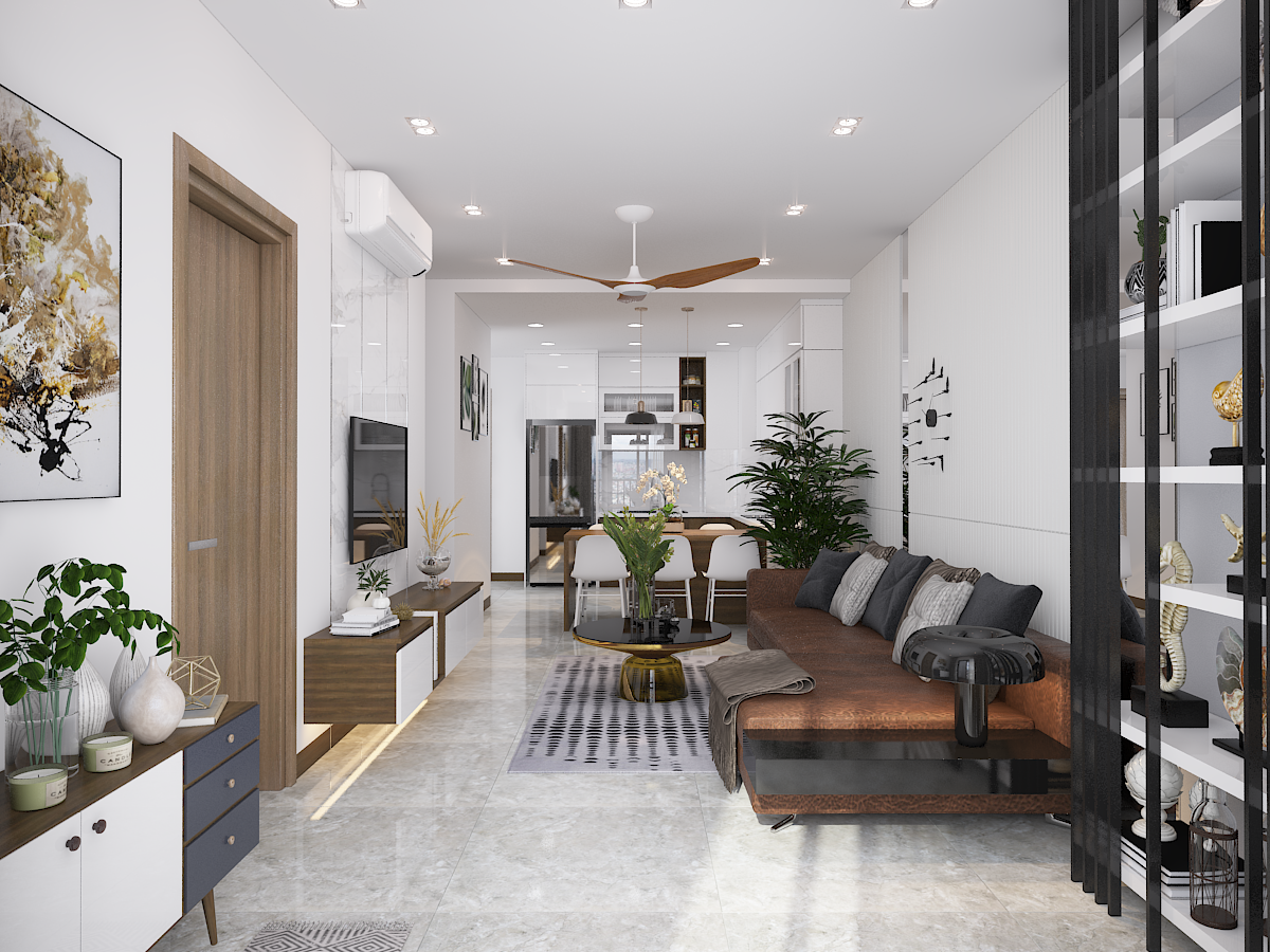 Thiết kế nội thất Chung Cư tại Hồ Chí Minh CĂN HỘ SAIGON SOUTH RESIDENCE 1576261203 6