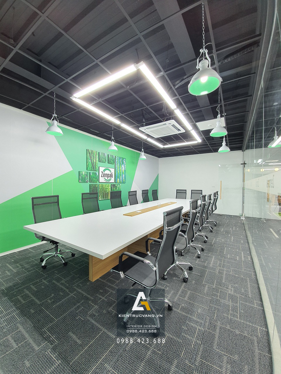 Thiết kế nội thất Văn Phòng tại Hà Nội Thiết kế nội thất văn phòng Zenpaly Hà Nội 1573695944 1