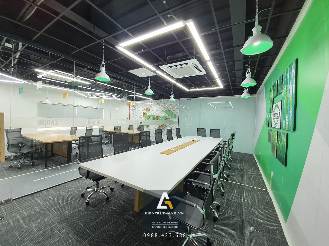Thiết kế nội thất Văn Phòng tại Hà Nội Thiết kế nội thất văn phòng Zenpaly Hà Nội 1573695944 5
