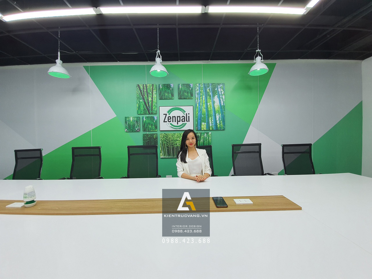 Thiết kế nội thất Văn Phòng tại Hà Nội Thiết kế nội thất văn phòng Zenpaly Hà Nội 1573695945 6