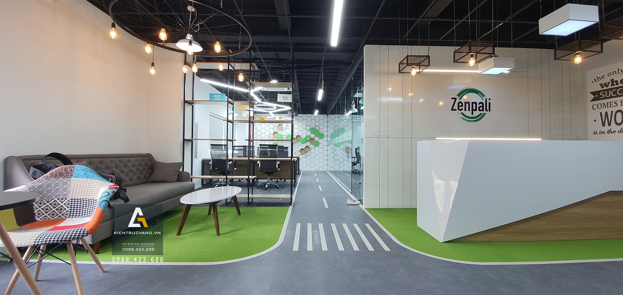 Thiết kế nội thất Văn Phòng tại Hà Nội Thiết kế nội thất văn phòng Zenpaly Hà Nội 1573695945 7