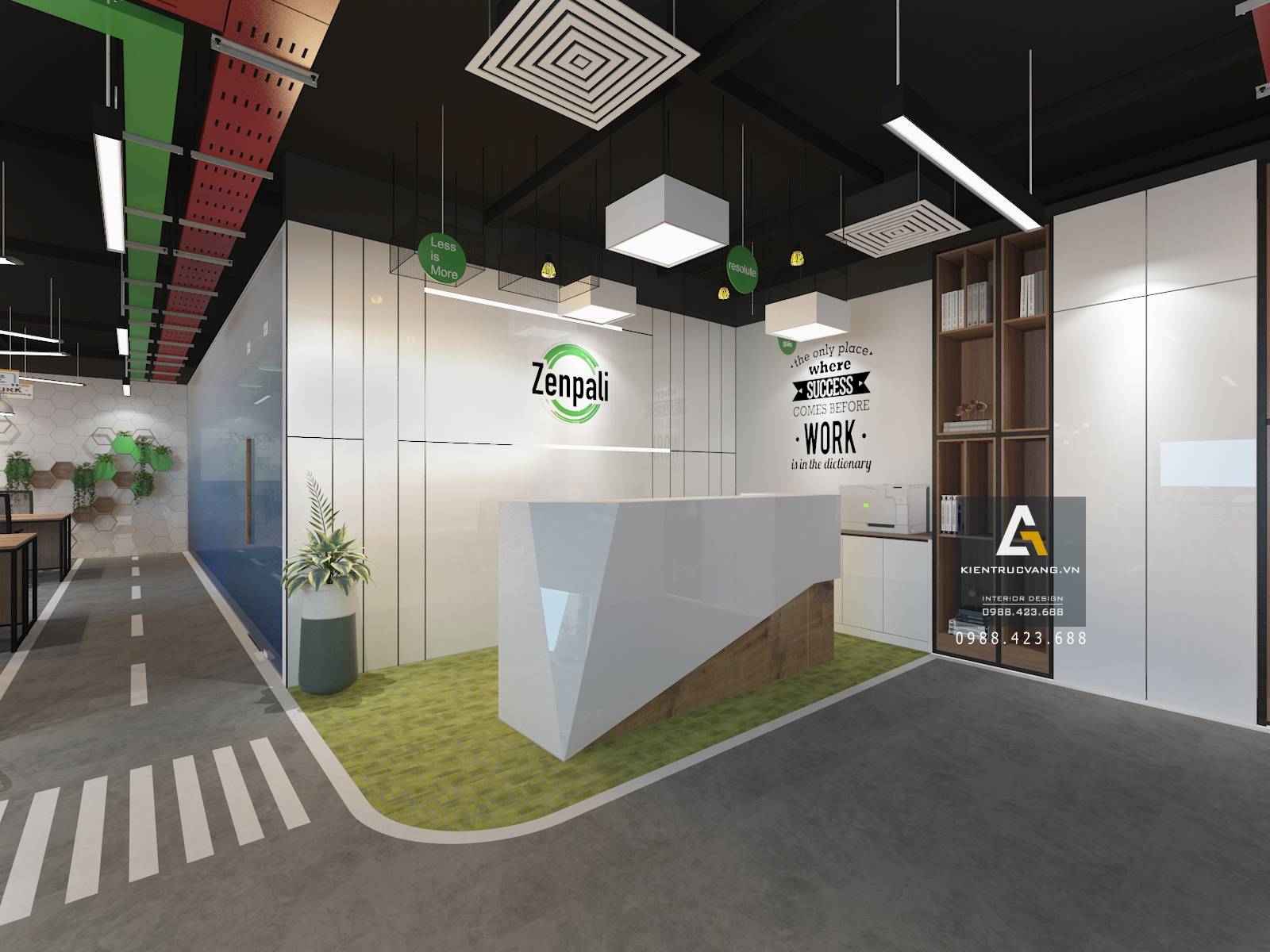 Thiết kế nội thất Văn Phòng tại Hà Nội Thiết kế nội thất văn phòng Zenpaly Hà Nội 1573695946 11