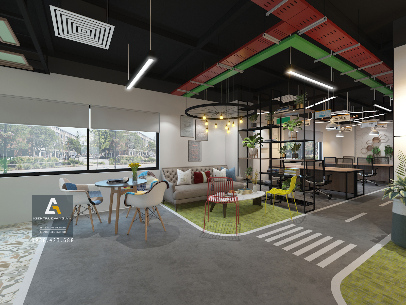 Thiết kế nội thất Văn Phòng tại Hà Nội Thiết kế nội thất văn phòng Zenpaly Hà Nội 1573695946 12