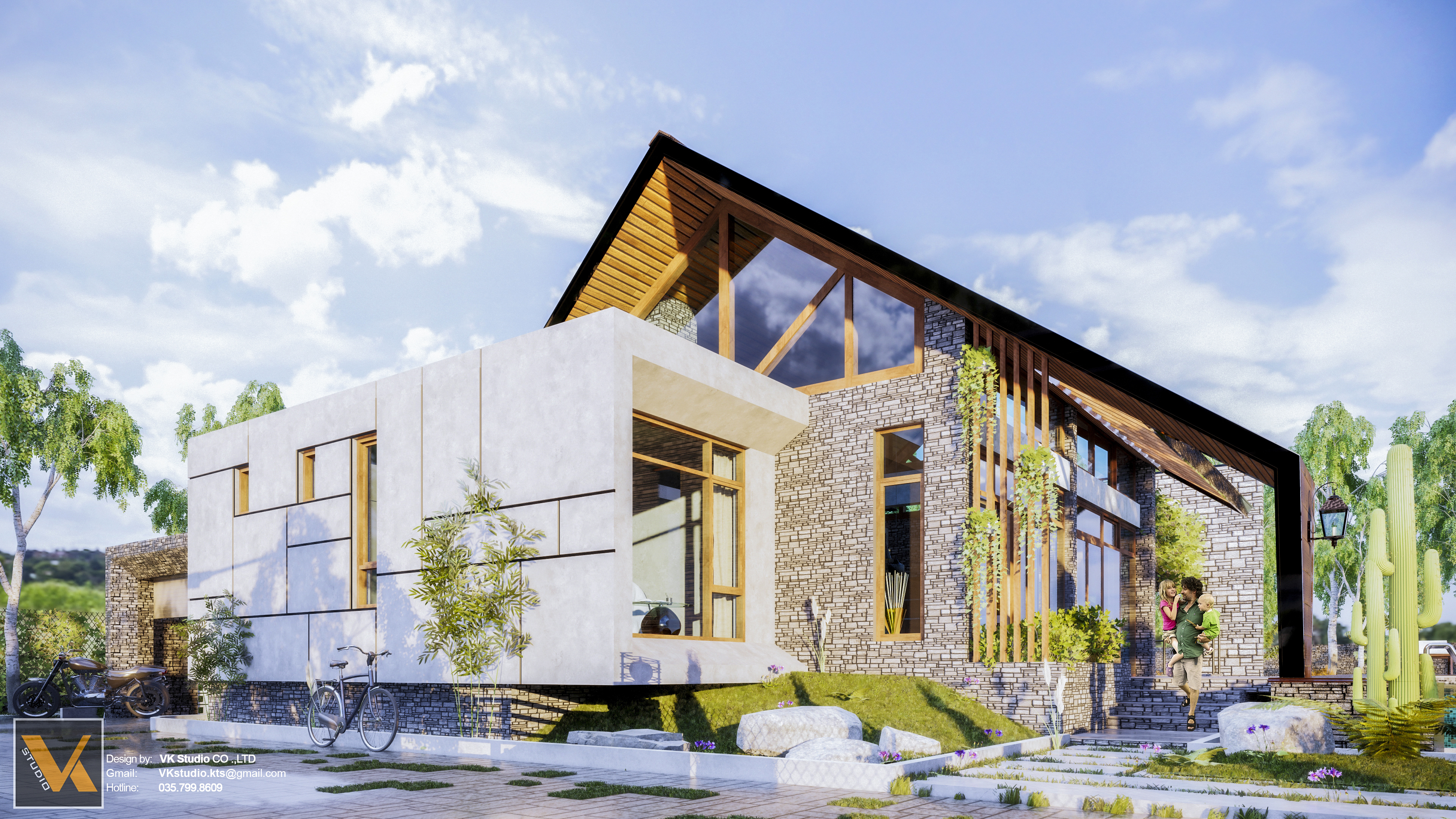 Thiết kế Biệt Thự tại Hải Phòng D Villa 1574760540 4