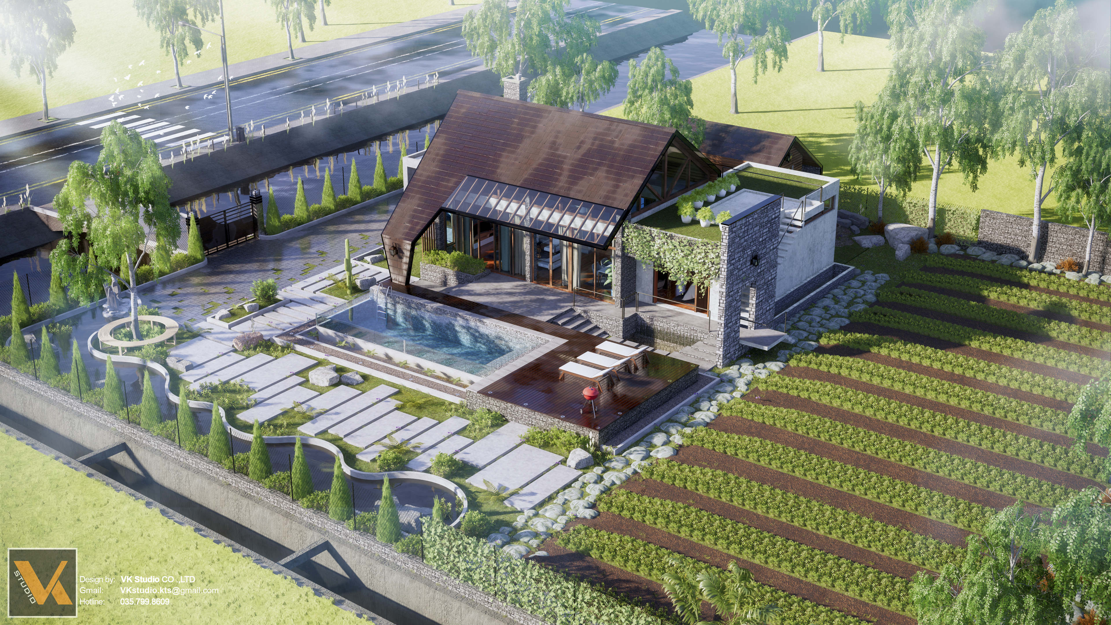 Thiết kế Biệt Thự tại Hải Phòng D Villa 1574760541 3