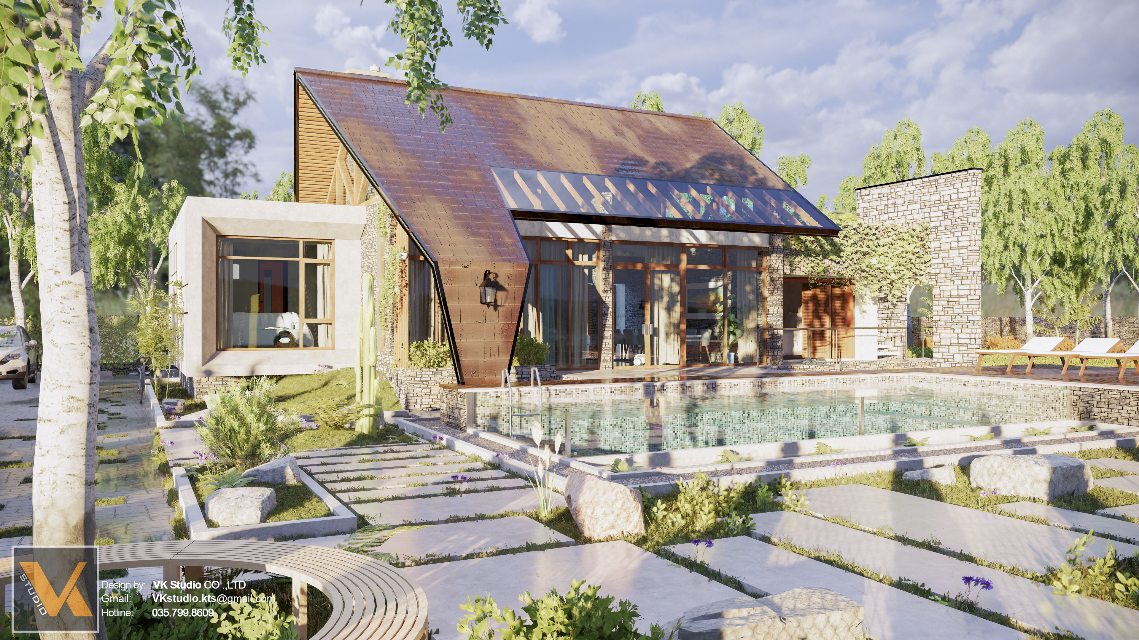 Thiết kế Biệt Thự tại Hải Phòng D Villa 1574760541 5