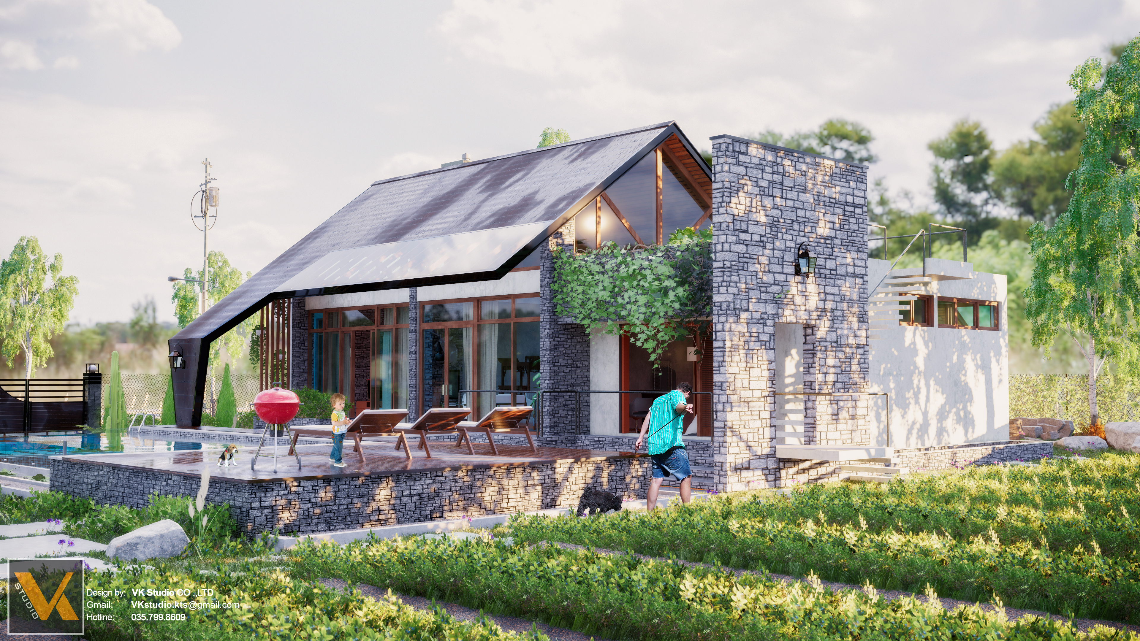 Thiết kế Biệt Thự tại Hải Phòng D Villa 1574760544 6