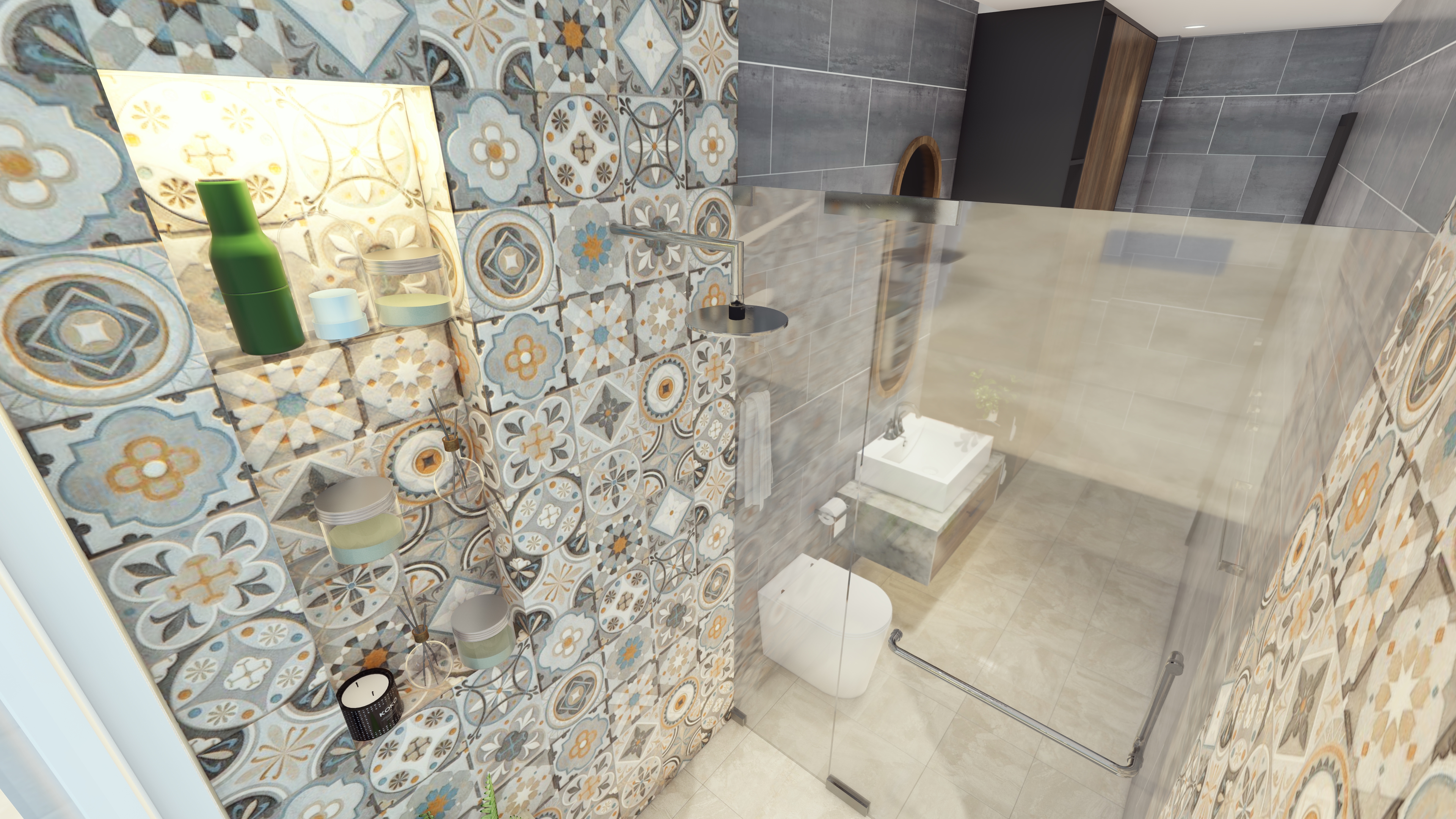 Thiết kế Nhà Mặt Phố tại Khánh Hòa nhà anh nghĩa 1574925037 6