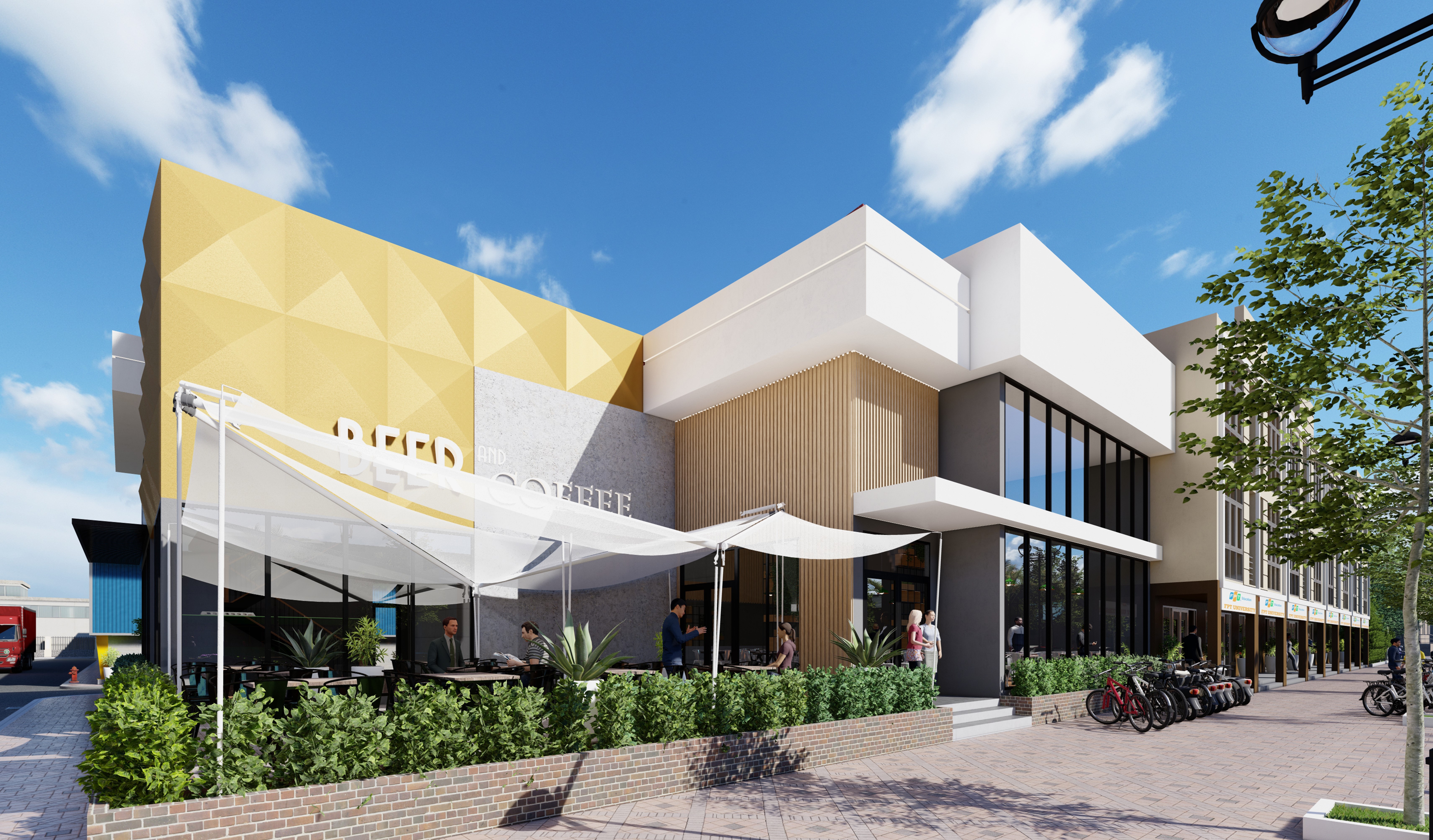 Thiết kế Công Trình Công Cộng tại Đồng Tháp Nhà Hàng Trưng bày sản phẩm khu công Nghiệp 1574927332 0