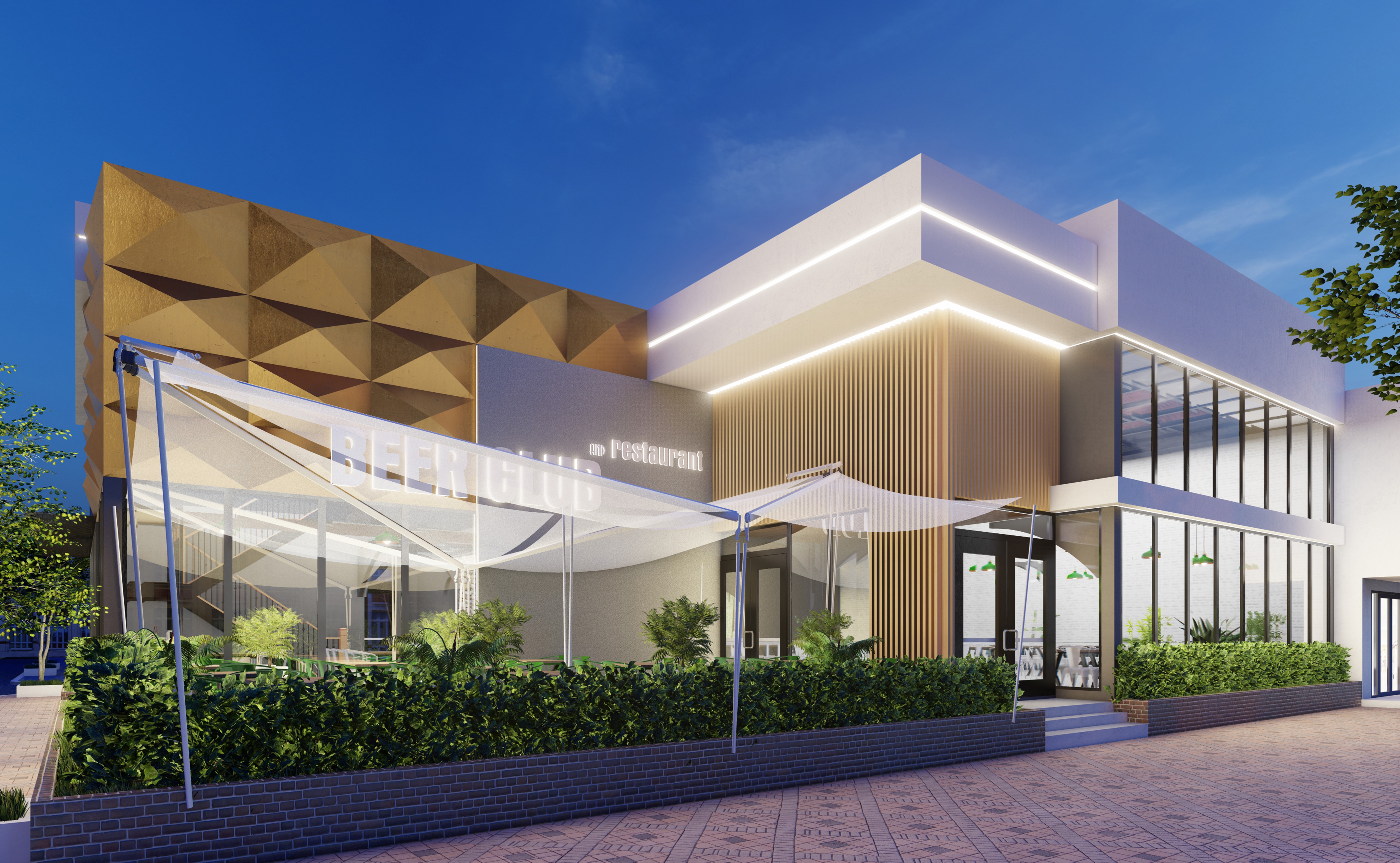 Thiết kế Công Trình Công Cộng tại Đồng Tháp Nhà Hàng Trưng bày sản phẩm khu công Nghiệp 1574927345 1