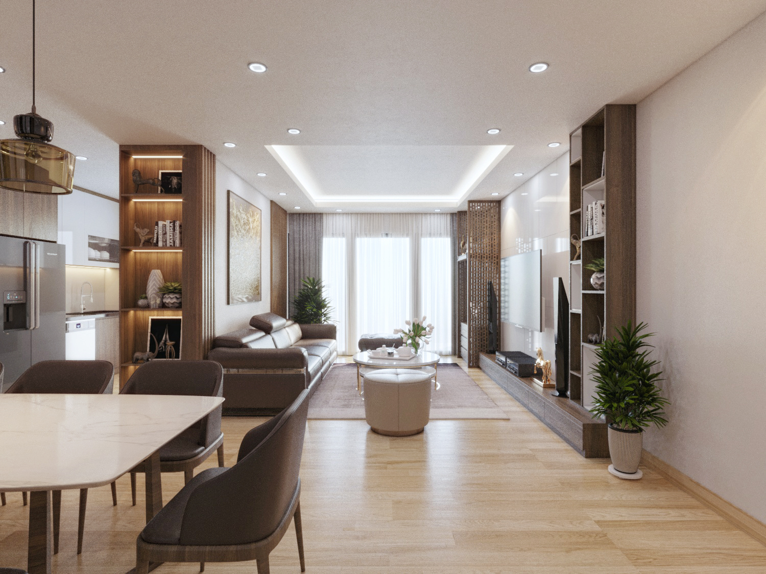 Thiết kế nội thất Chung Cư tại Hà Nội INTERIORO _04 1575340994 1