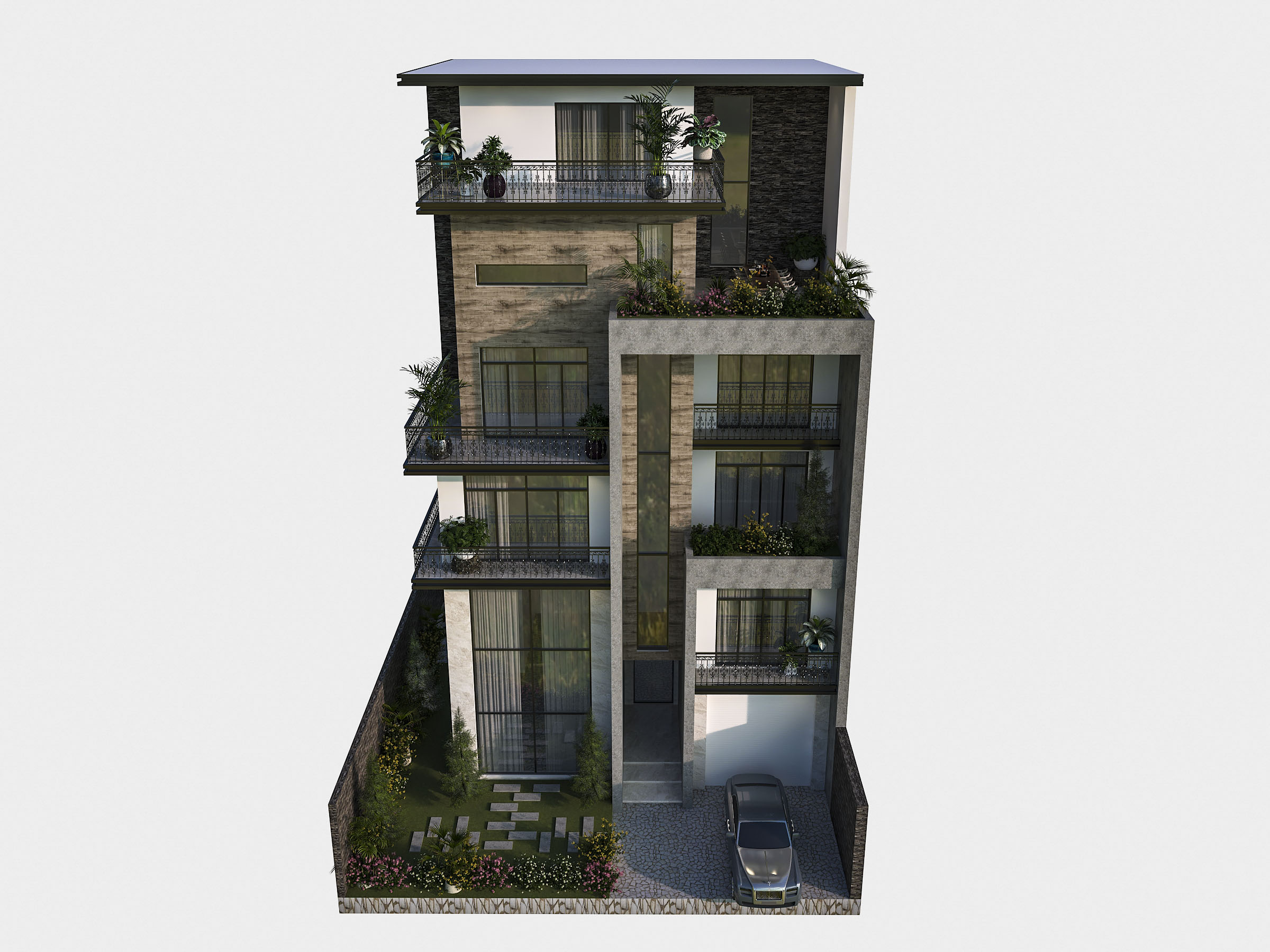 Thiết kế nội thất Biệt Thự tại Hồ Chí Minh Mr Lộc Villa 1577602181 6