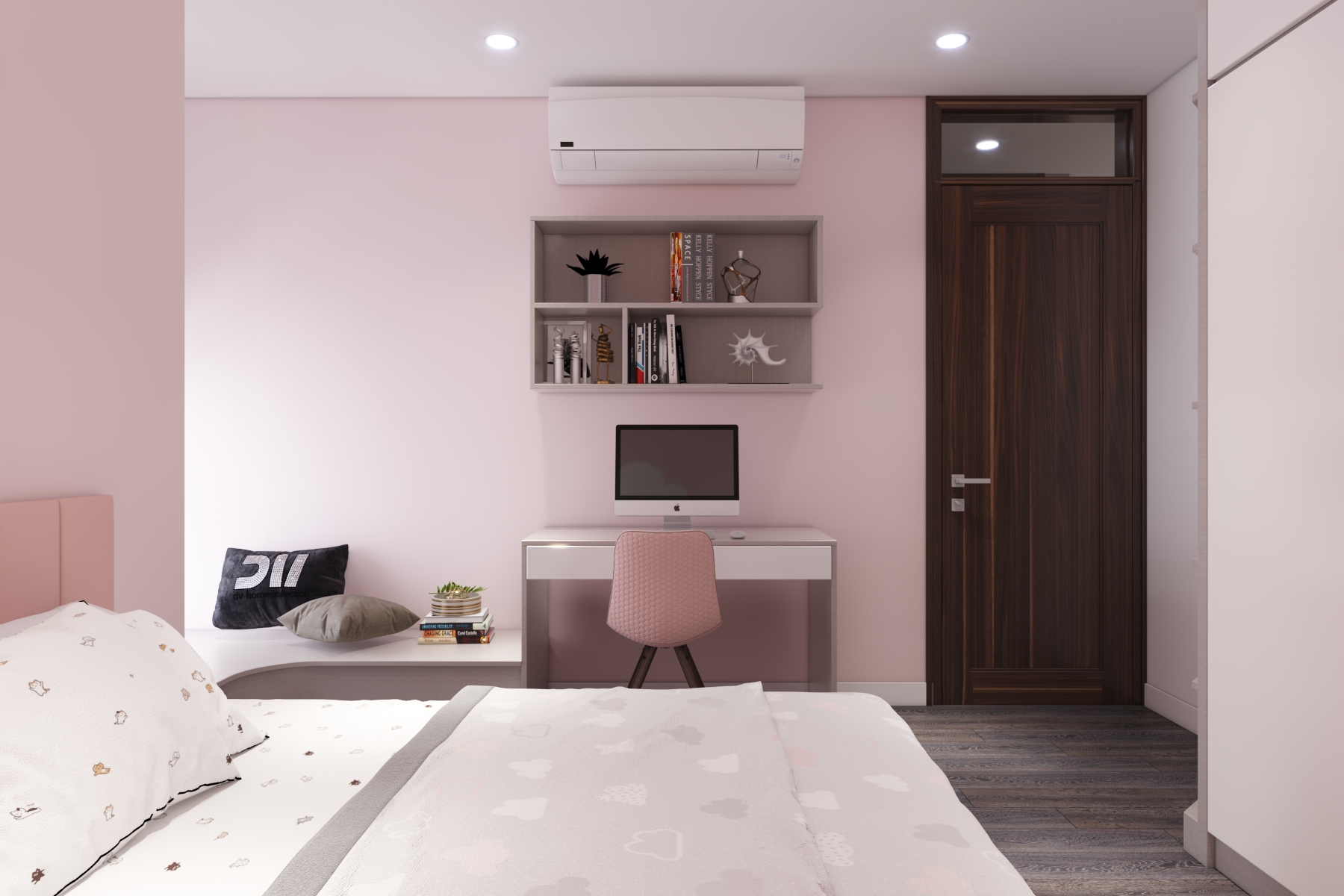 Thiết kế nội thất Chung Cư tại Hà Nội Chung cư New Skyline Văn Quán 1580465736 16