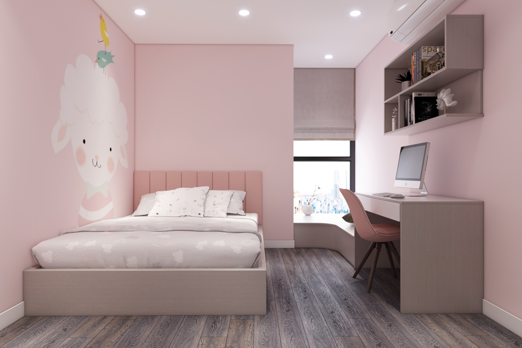 Thiết kế nội thất Chung Cư tại Hà Nội Chung cư New Skyline Văn Quán 1580465737 15