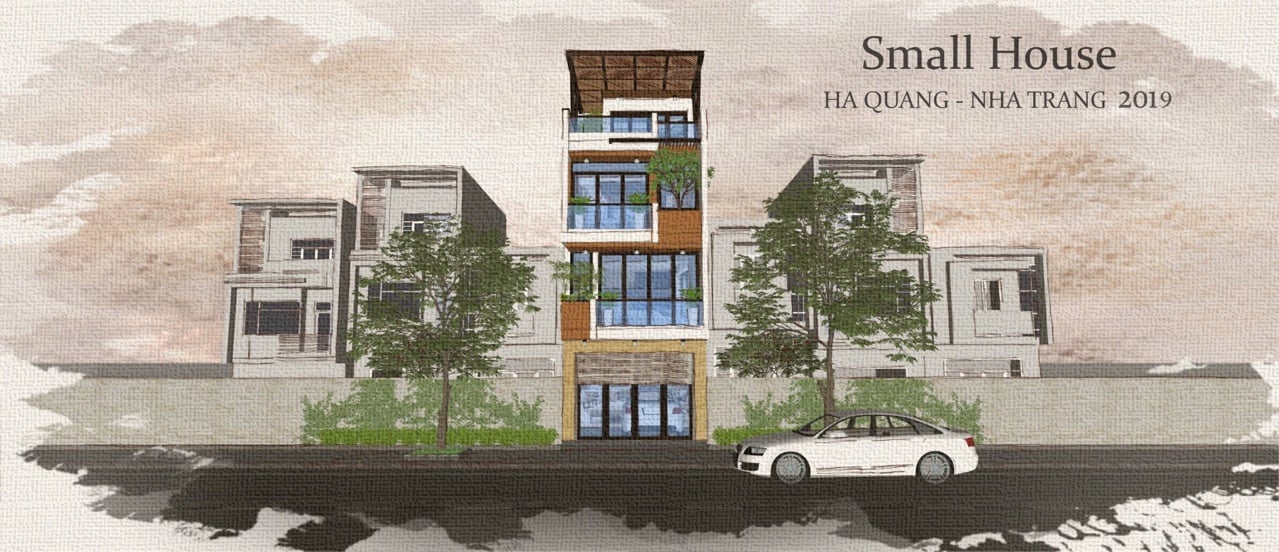 Thiết kế Nhà Mặt Phố tại Khánh Hòa SMALL HOUSE 1580877025 0