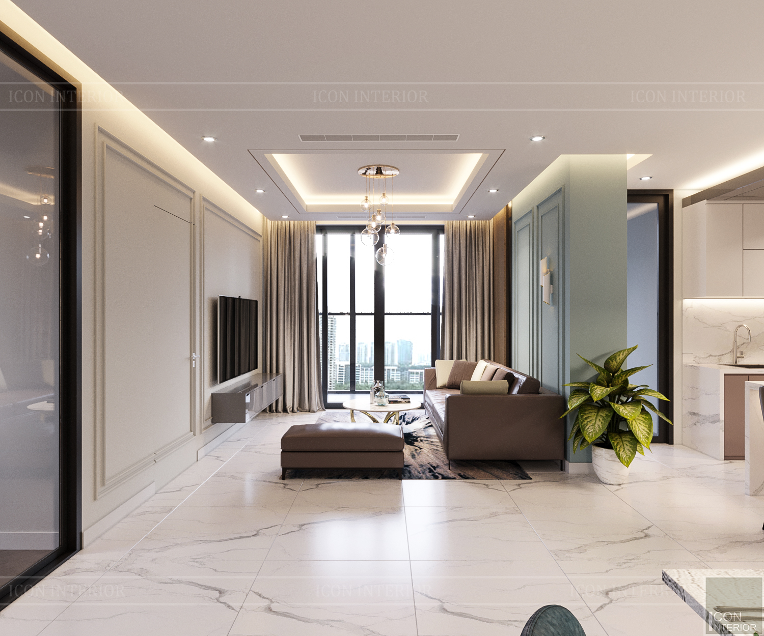 Thiết kế nội thất Chung Cư tại Hồ Chí Minh LANDMARK 81 – MS.ANH 1580958576 0