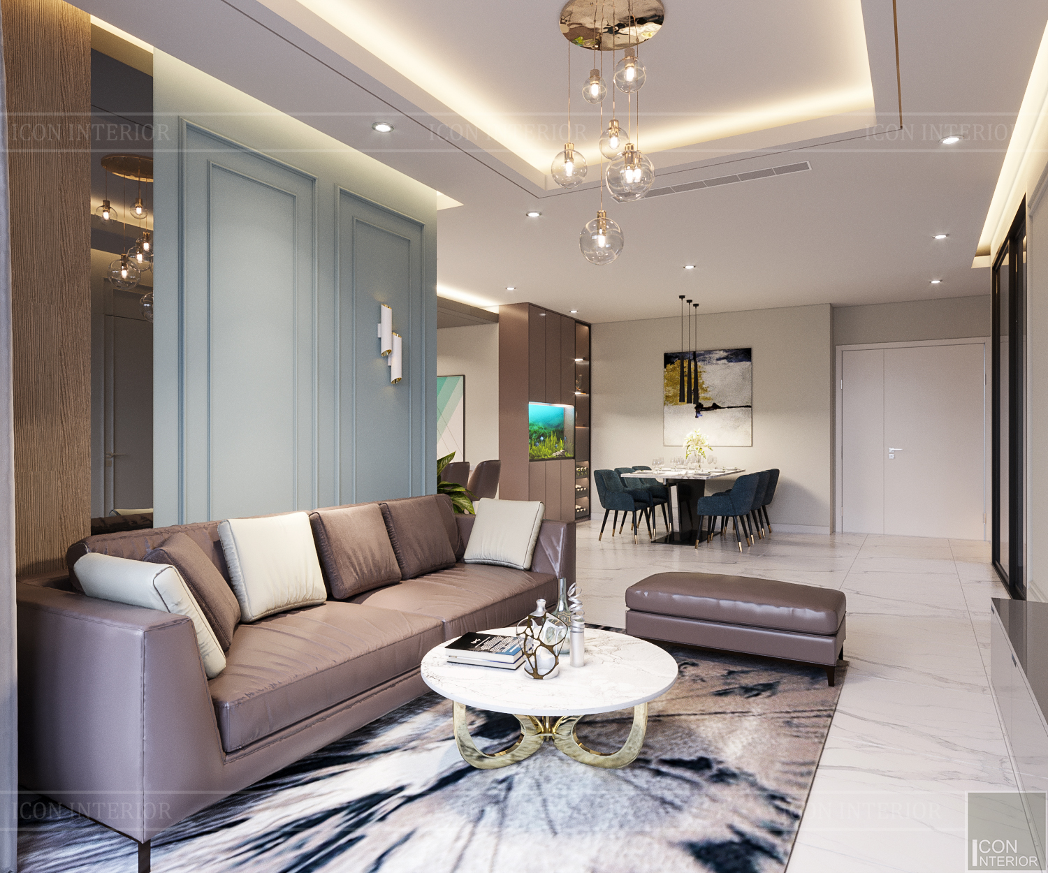 Thiết kế nội thất Chung Cư tại Hồ Chí Minh LANDMARK 81 – MS.ANH 1580958576 5