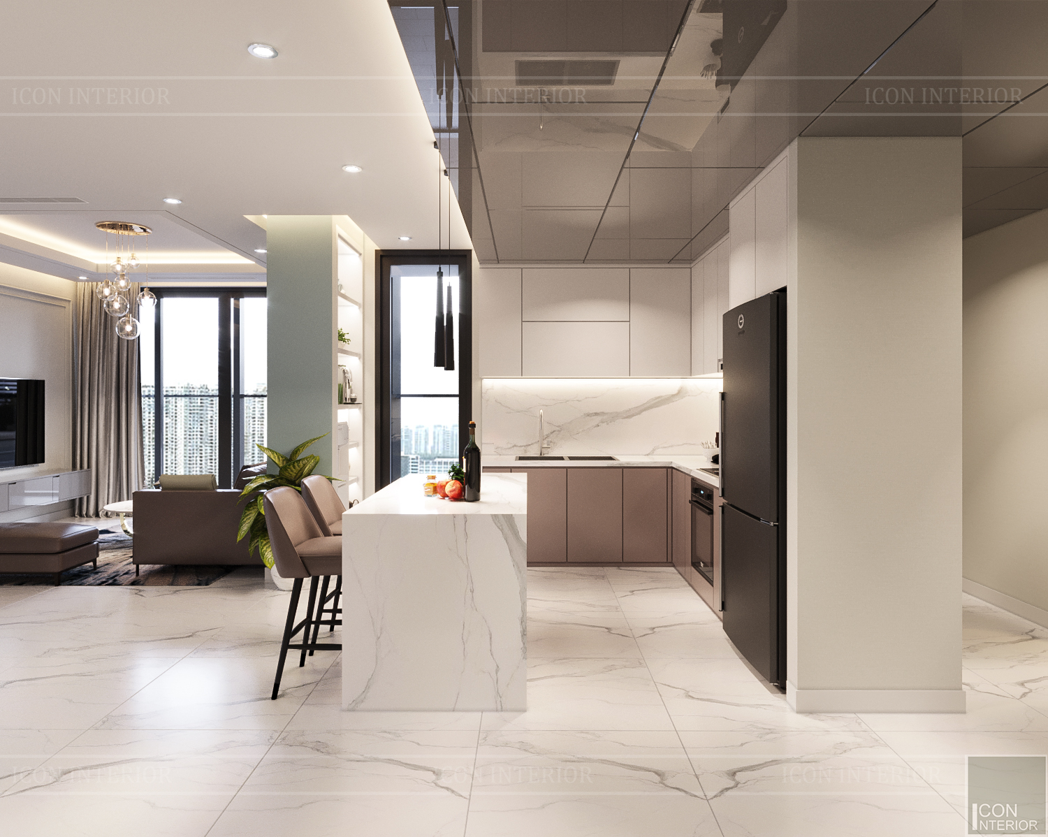 Thiết kế nội thất Chung Cư tại Hồ Chí Minh LANDMARK 81 – MS.ANH 1580958577 7