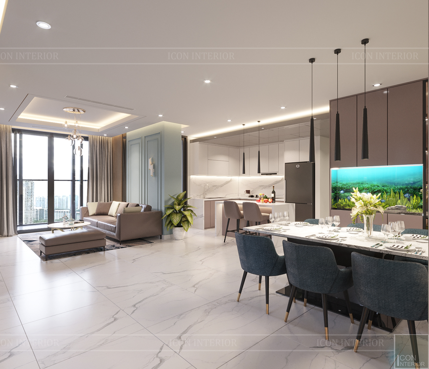 Thiết kế nội thất Chung Cư tại Hồ Chí Minh LANDMARK 81 – MS.ANH 1580958578 9