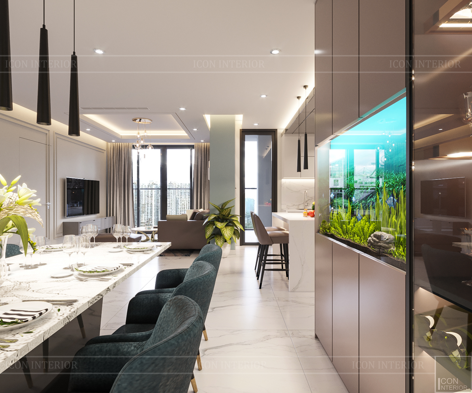 Thiết kế nội thất Chung Cư tại Hồ Chí Minh LANDMARK 81 – MS.ANH 1580958581 1