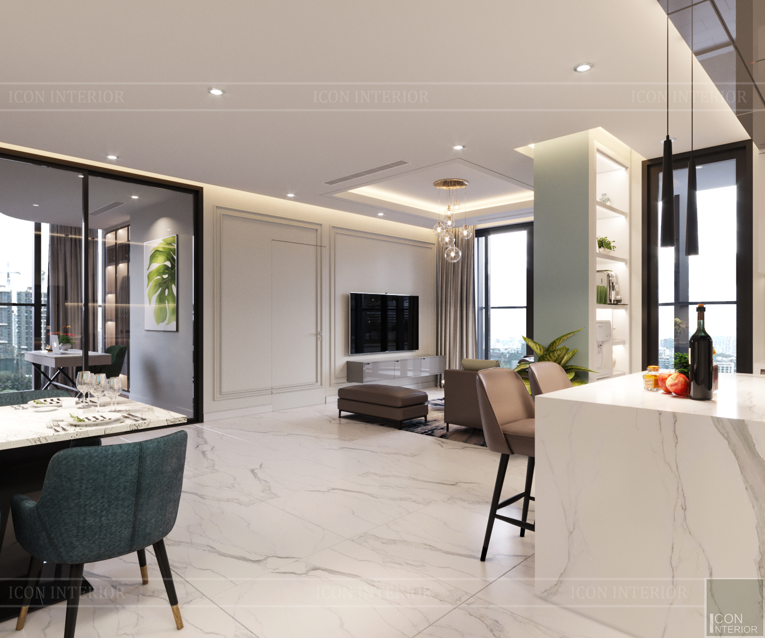 Thiết kế nội thất Chung Cư tại Hồ Chí Minh LANDMARK 81 – MS.ANH 1580958581 11