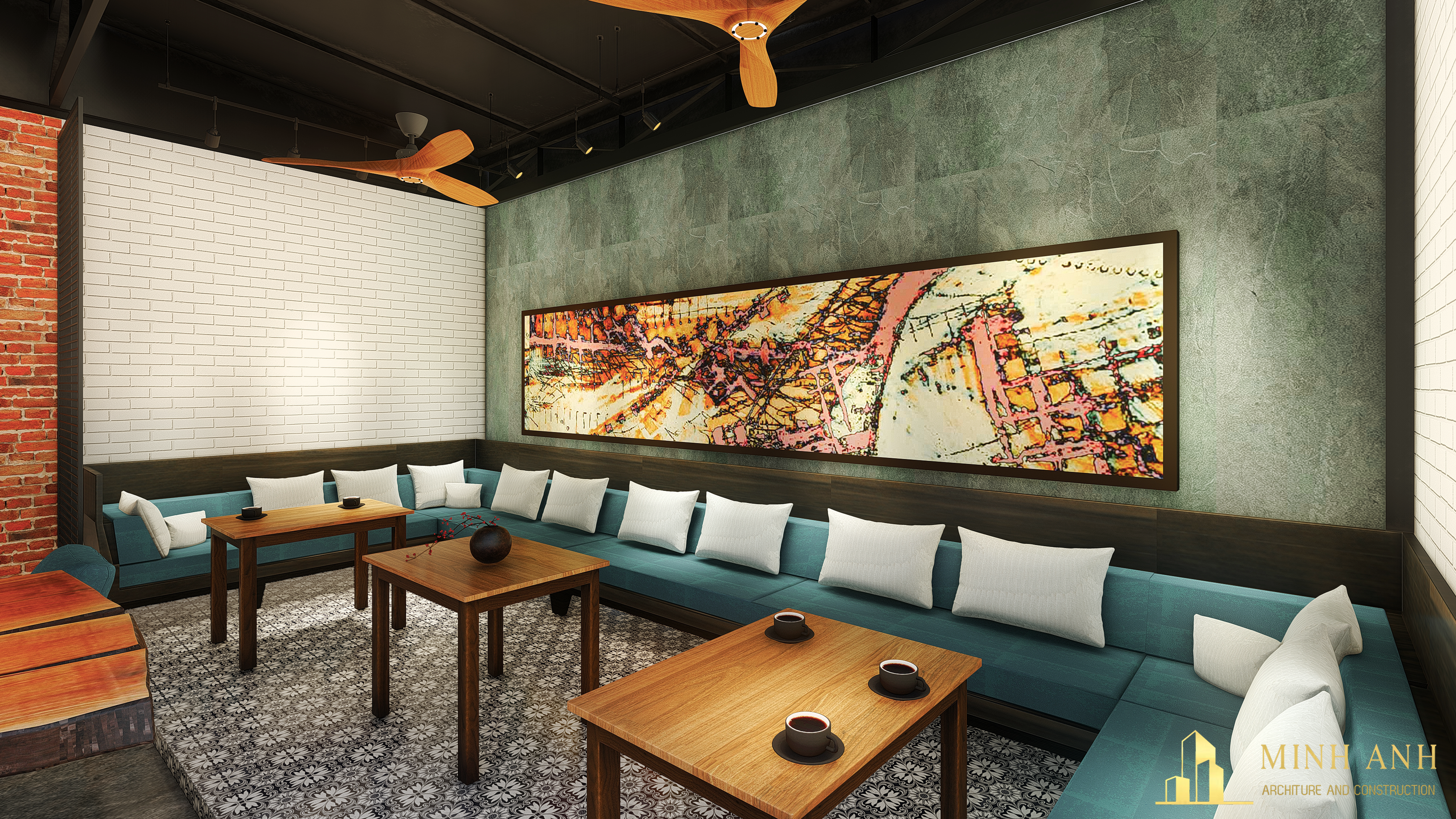 Thiết kế nội thất Cafe tại Hồ Chí Minh Pitatti Cafe & Milk Tea 1581062922 11