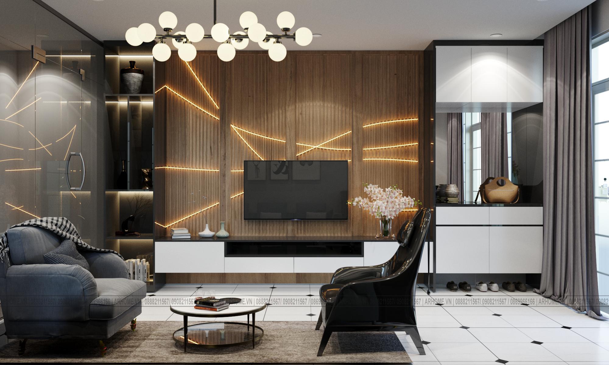 Thiết kế nội thất Nhà Mặt Phố tại Hà Nội Độc Đáo với Thiết Kế Nội thất Nhà Phố đẹp của Anh Minh có Diện tích 32m2 1581394240 0